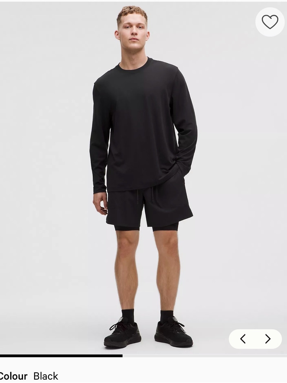 New Lululemon License to Train Lined Short 7"